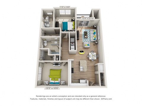 100 Woods Walk 1-3 Beds Apartment for Rent - Photo Gallery 57